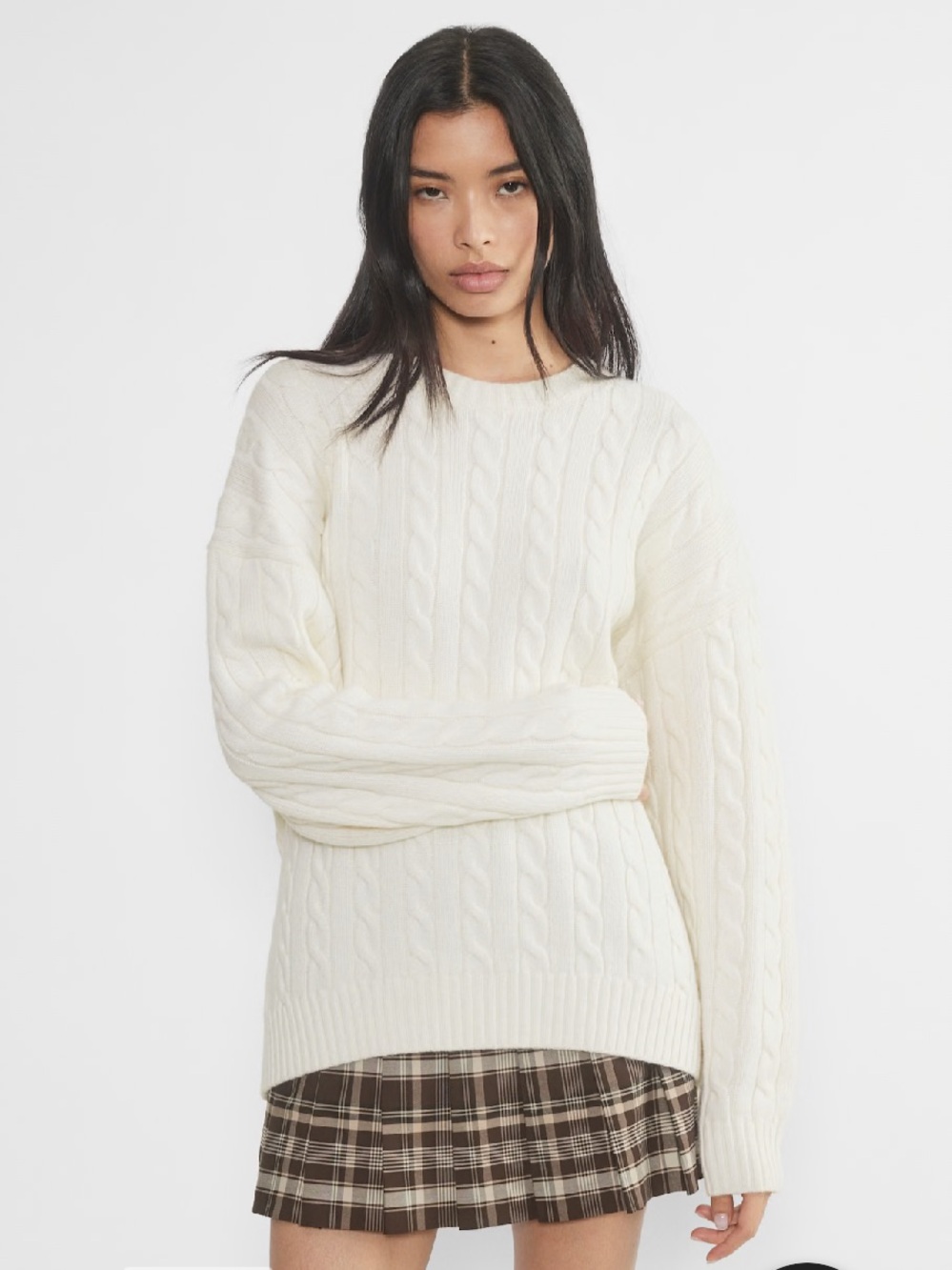 Sunday best ARITZIA Peggy Sweater
Merino wool  cable-knit sweater $138 fall knit